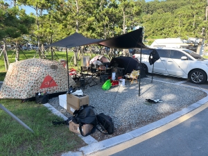 송정솔바람해변캠핑장