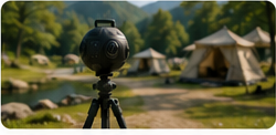 캠핑장 VR 촬영